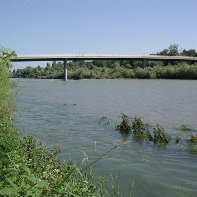 Pont sur le Rhin Fessenheim (F) et Hartheim (D)