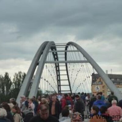 Fête populaire à l’occasion des « 10 ans de la passerelle des trois pays »