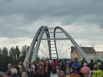 Fête populaire à l’occasion des « 10 ans de la passerelle des trois pays »