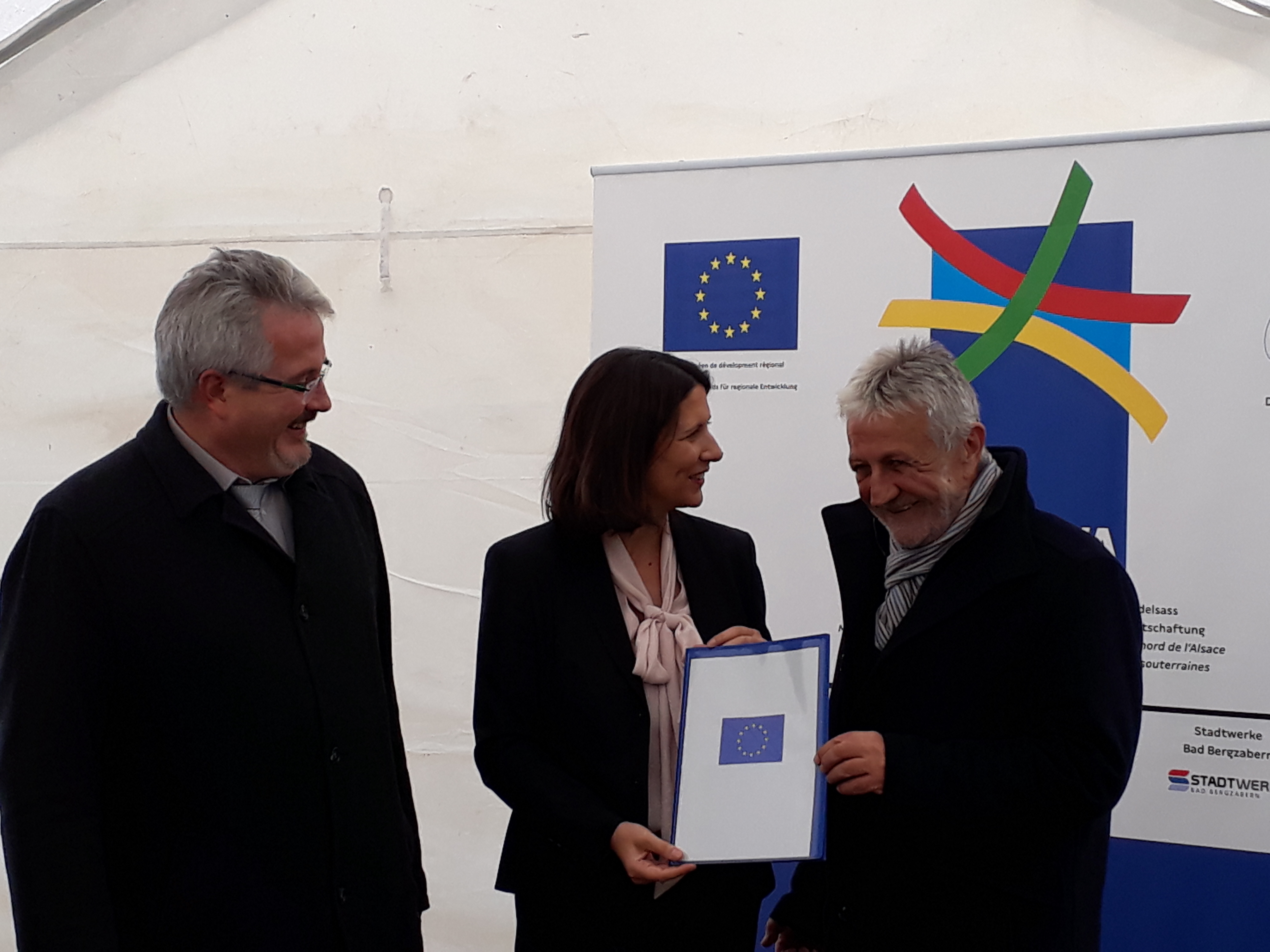 « PAWENA » : remise officielle de la notification de co-financement