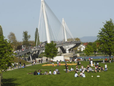 Planification d'une nouvelle passerelle pour piétons et cyclistes entre Kehl et Strasbourg