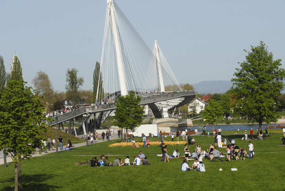 Planification d’une nouvelle passerelle pour piétons et cyclistes entre Kehl et Strasbourg