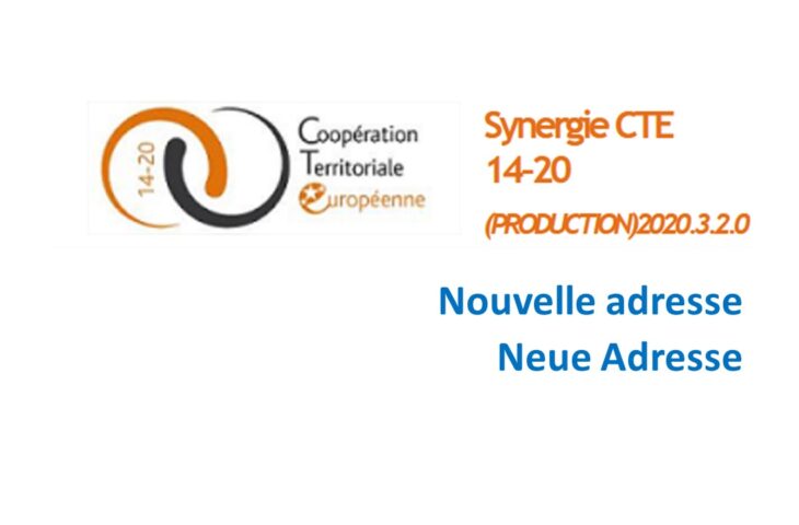 Changement d’adresse pour SYNERGIE-CTE