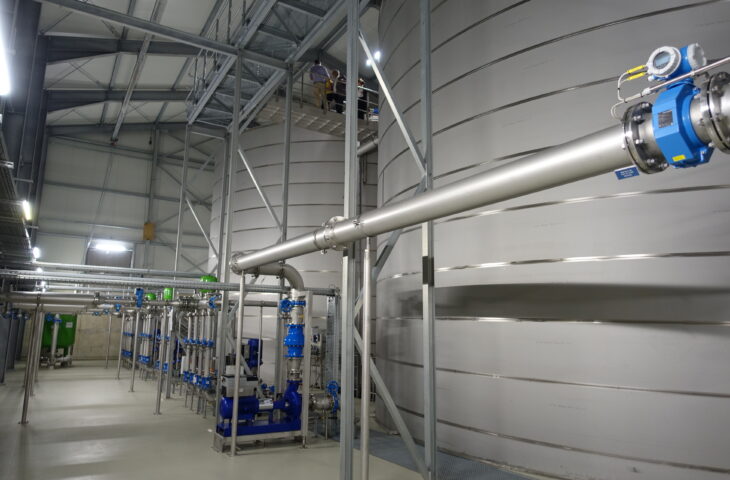 Inauguration d’une nouvelle usine de production d’eau potable