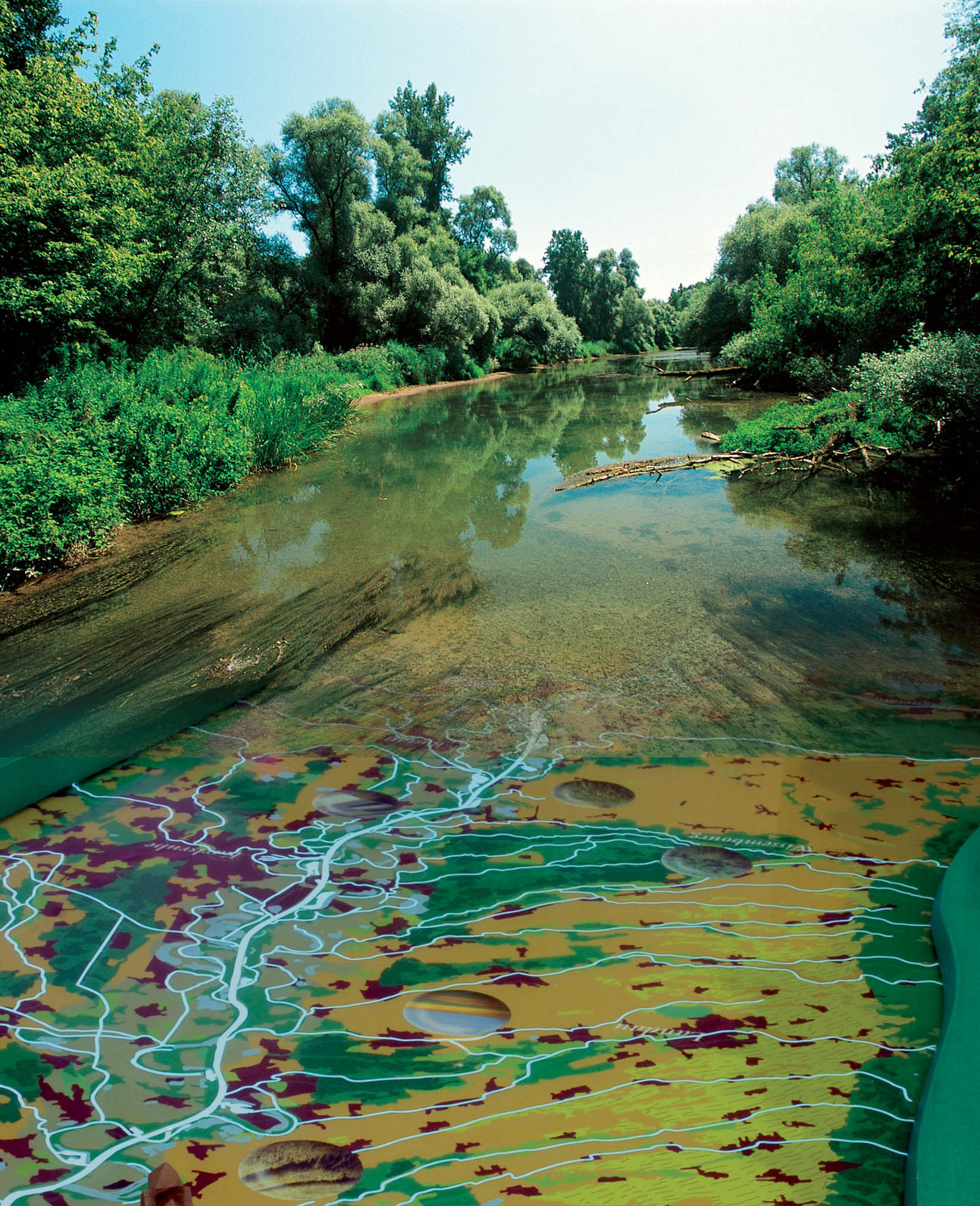 Evolution de la Ressource et Monitoring des Eaux de Surfaces et Souterraines du Rhin Supérieur avec Instrumentation Innovante