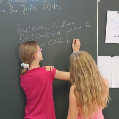 Education bilingue au jardin d’enfants