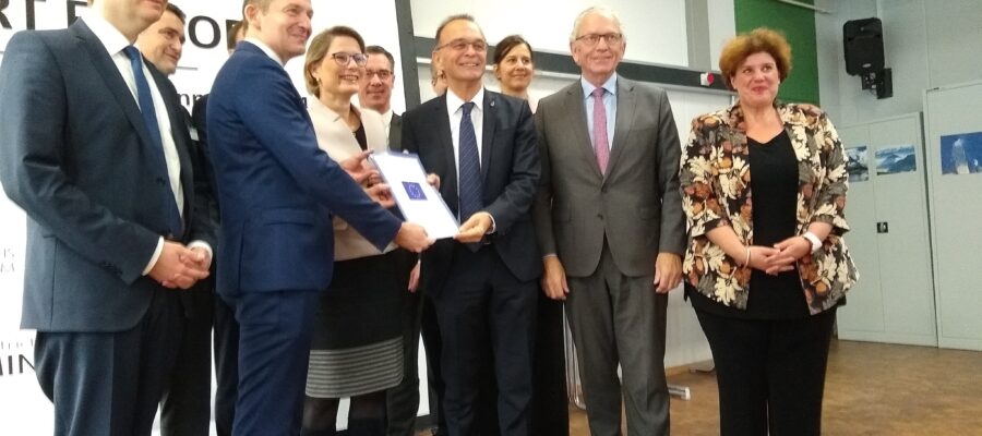 « Smart Factory » : Remise de la notification de cofinancement INTERREG