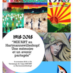 MIX'ART au Hartmannswillerkopf 2018 : ateliers artistiques et citoyens