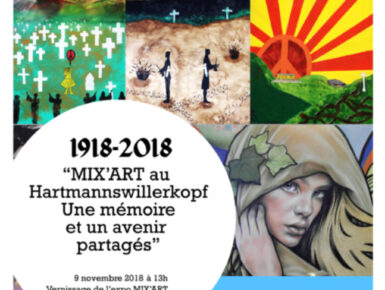 MIX'ART au Hartmannswillerkopf 2018 : ateliers artistiques et citoyens