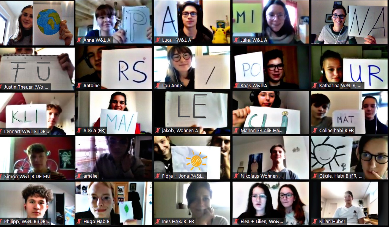 Conférence des jeunes pamina protection du climat