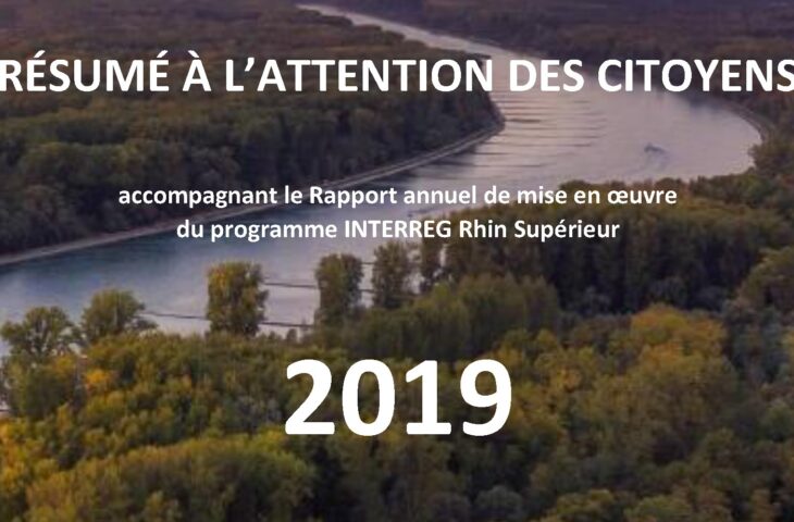 L’année 2019 du programme en résumé