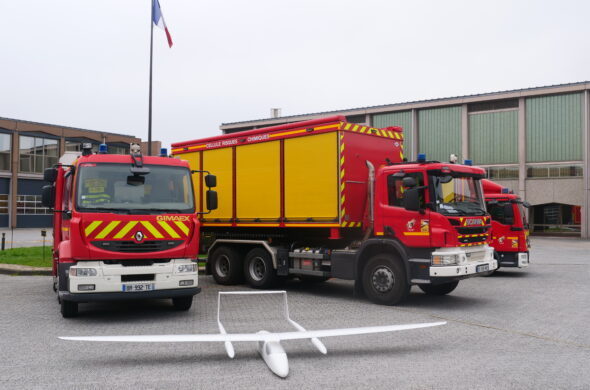 Un drone longue distance, à énergie propre, pour analyser les fumées d’incendies