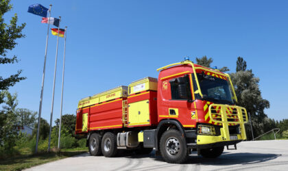 Sapeurs-pompiers français et allemands unis face au risque croissant de feux de forêts